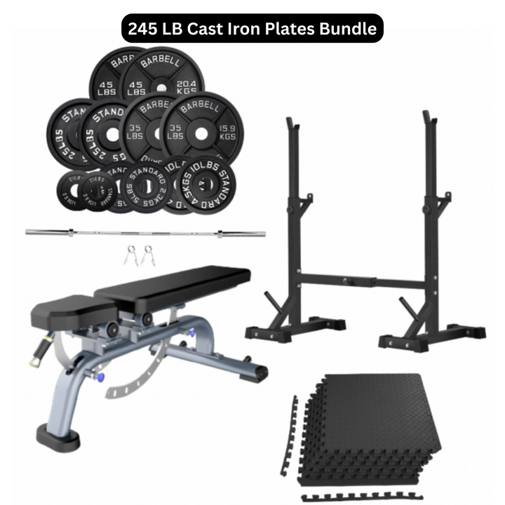 245 LB Cast Iron Plates Bundle