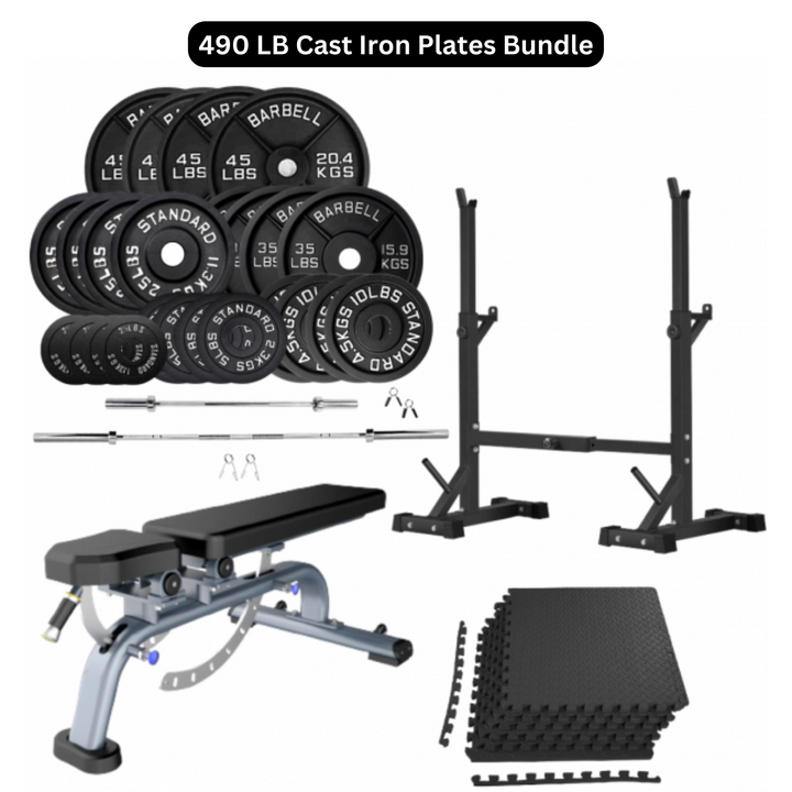 490 LB Cast Iron Plates Bundle