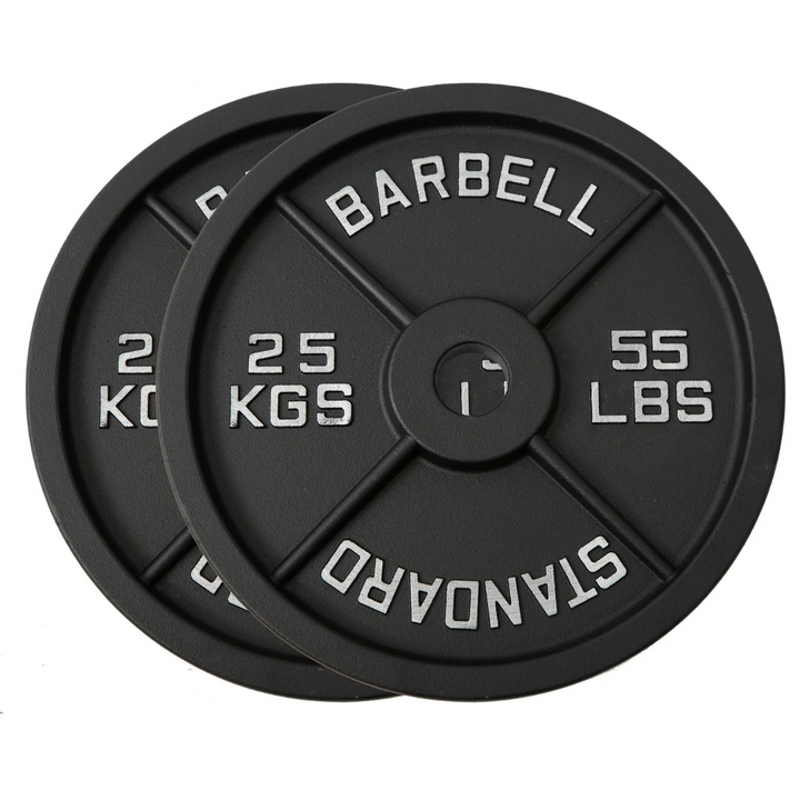 55lbs cast iron weight plate