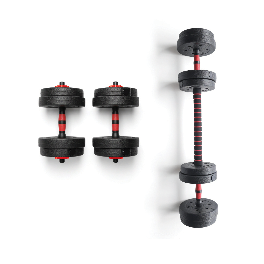Adjustable Dumbbell Set (Barbell and Dumbbells) – HAJEX