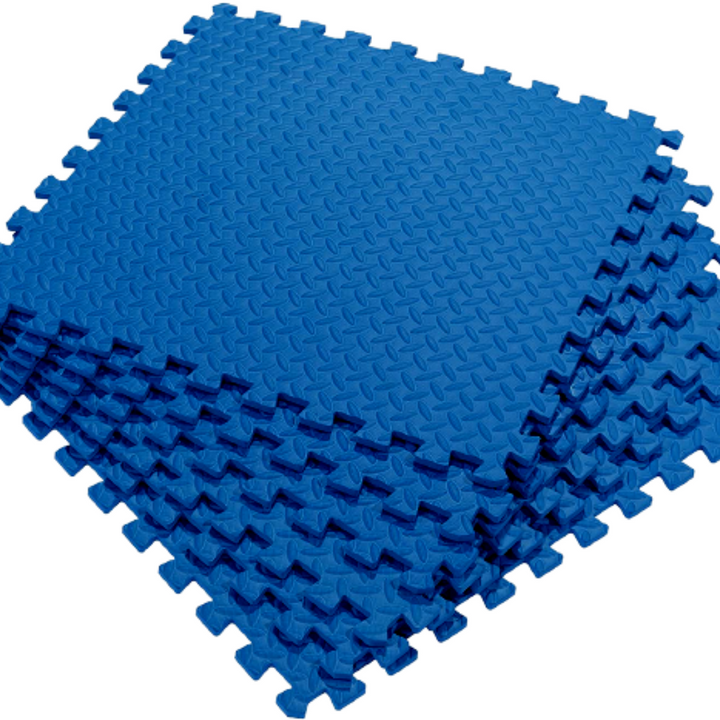 Exercise mat blue