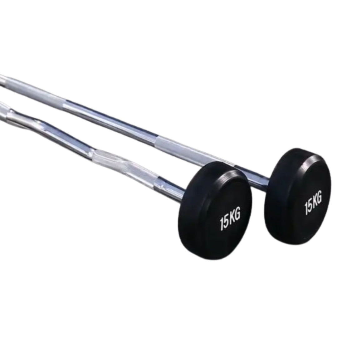 Fixed Weight Barbells Set - EZ Curl Bars (1)