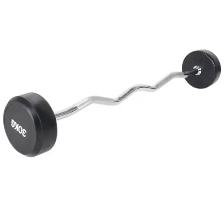 Fixed Weight Barbells Set - EZ Curl Bars