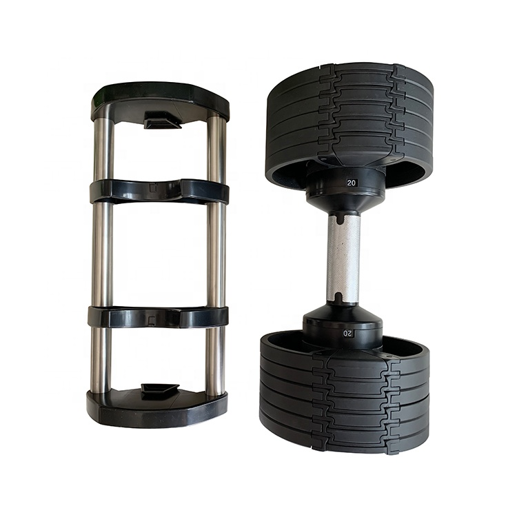 HAJEX Compact Adjustable Dumbbells Set