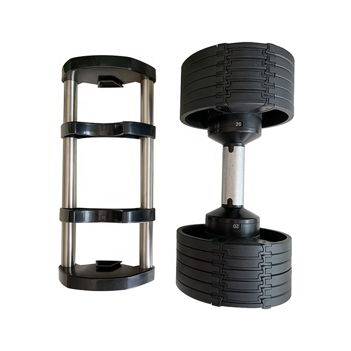 HAJEX Compact Adjustable Dumbbells Set