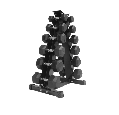 HAJEX 6 tier vertical dumbbells rack