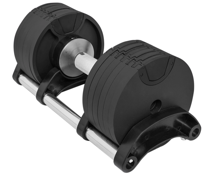 HAJEX Semi-Commercial Adjustable Weight Lifting Dumbbells