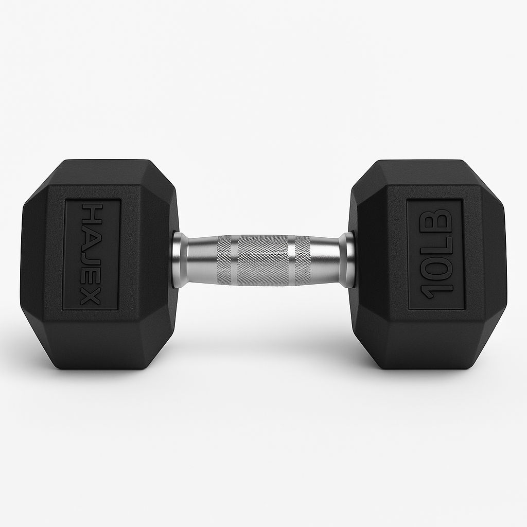 Rubber Hex Dumbbells in Canada (2.5 to 150 LB)