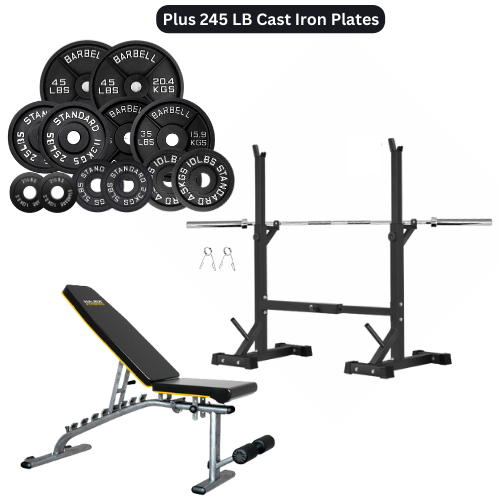 Plus 245 LB Cast Iron Plates