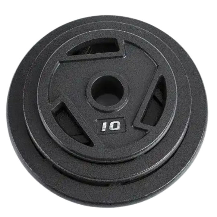 Tri Grip Cast Iron Weight Plates (3)