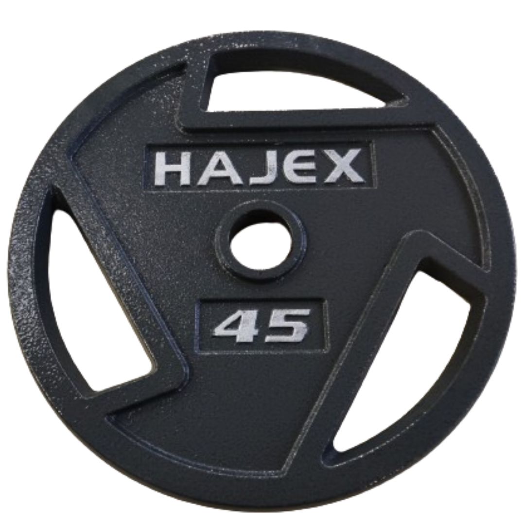 Tri Grip Cast Iron Weight Plates