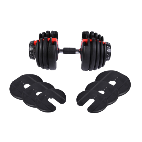 adjustable dumbbell black