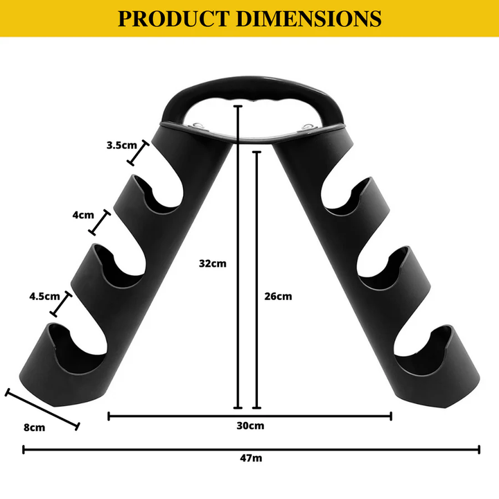 Neoprene Dumbbells Pairs & Sets With Rack