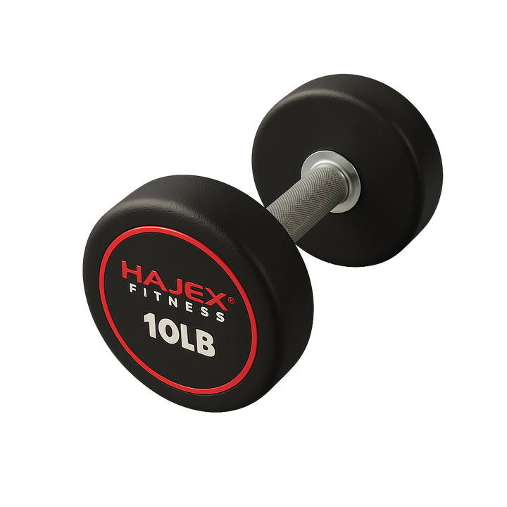 HAJEX Round Dumbbells 5 to 50 LB Set