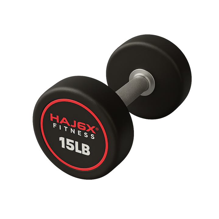 HAJEX Round Dumbbells 5 to 50 LB Set