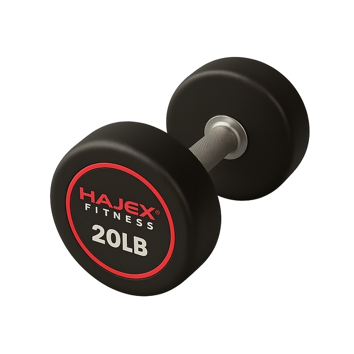 HAJEX Round Dumbbells 5 to 50 LB Set