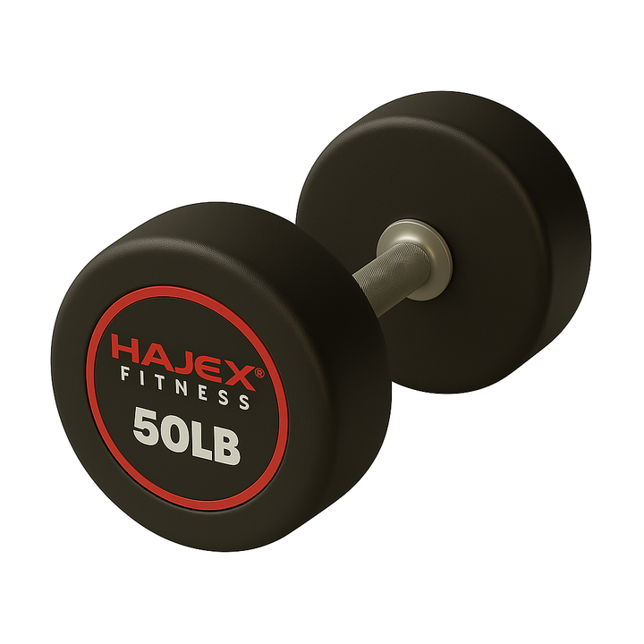 HAJEX Round Dumbbells 5 to 50 LB Set