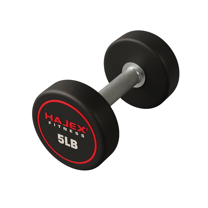 HAJEX Round Dumbbells 5 to 50 LB Set