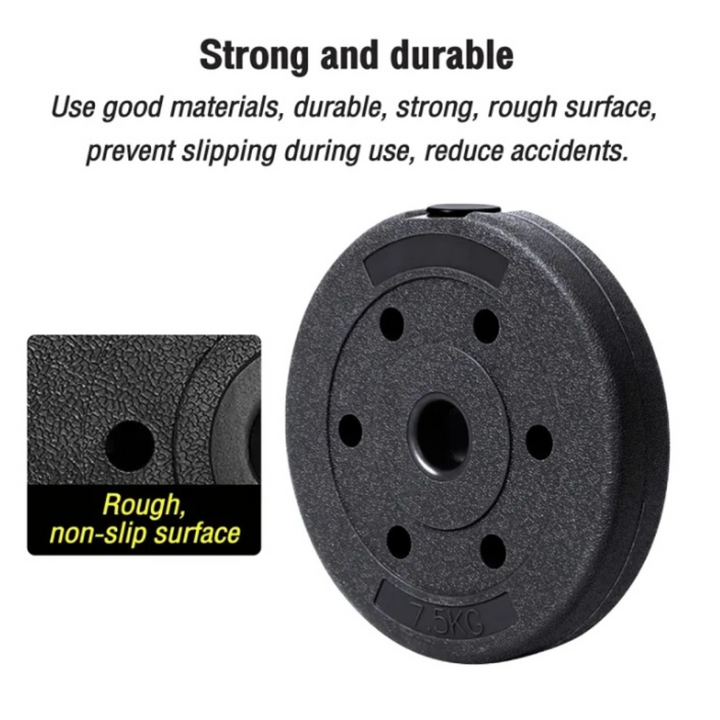 Standard & Olympic PVC Weight Plates in KG & LB
