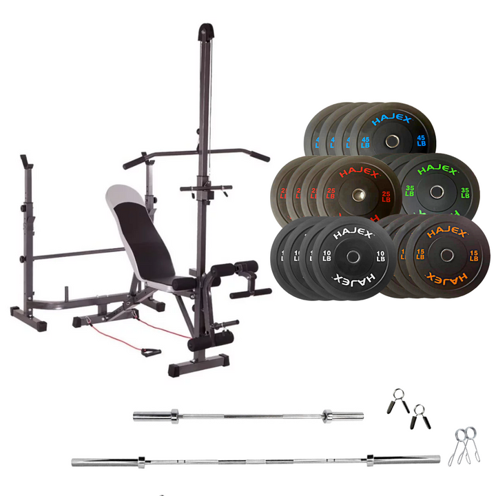 workout bench with weight plates (16)