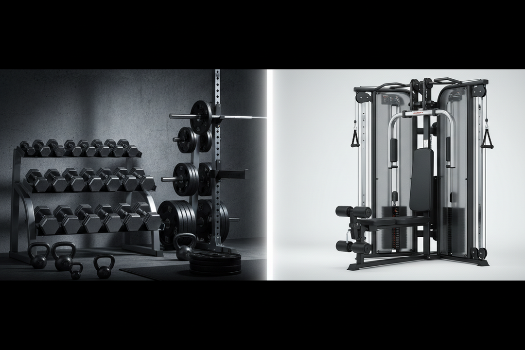 Free weights vs machines: what science actually says