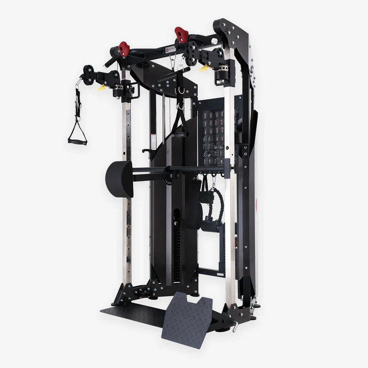 Altas Strength Multi Function Trainer Exercise Machine Black Workout Light Commercial Fitness Equipment AL-3075