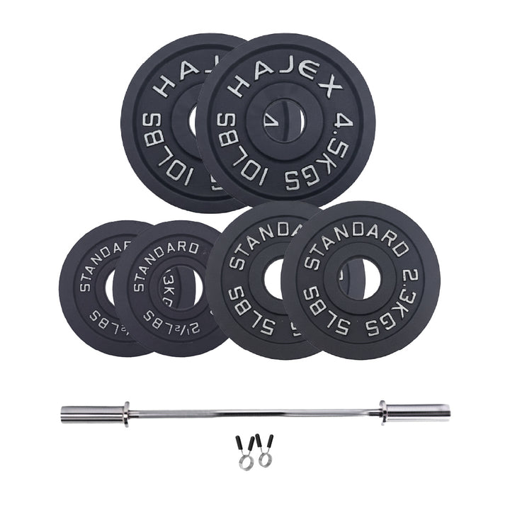 Cast Iron Weight Plates - Standard, Olympic in LBs, KGs