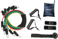 HAJEX 11-piece resistance bands set with handles, ankle straps and door anchor