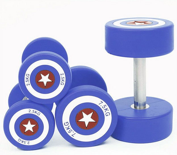 Captain America Dumbbells – HAJEX - Main Image