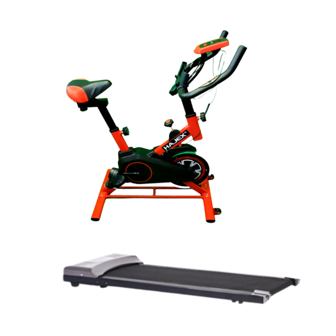 Exercise Bike & Treadmill Combo