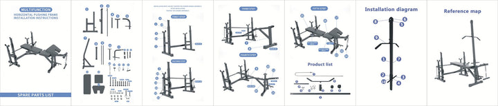 HAJEX Bench 02 Assembling Instructions