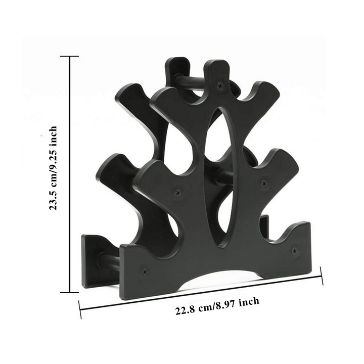 HAJEX Mini NEO Dumbbell Tree Plastic Vertical Rack Stand for Gym Organization (5)