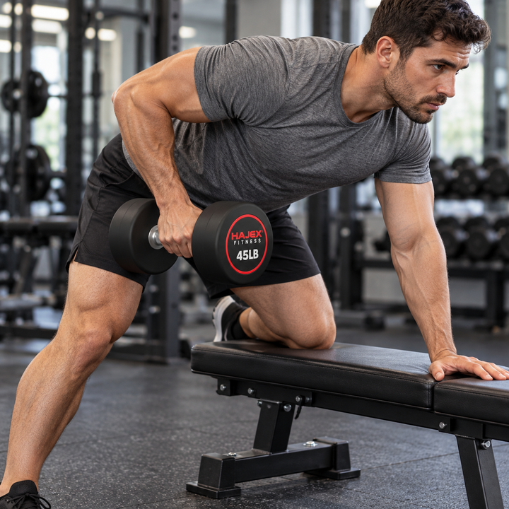 HAJEX Round Dumbbells 5 to 150 LB (Elite Series)