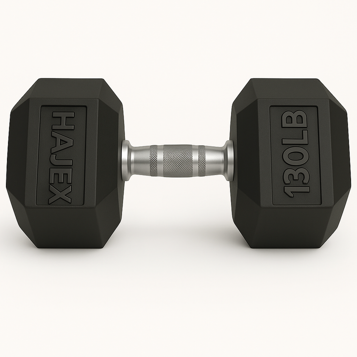 Rubber Hex Dumbbells in Canada (2.5 to 120 LB)
