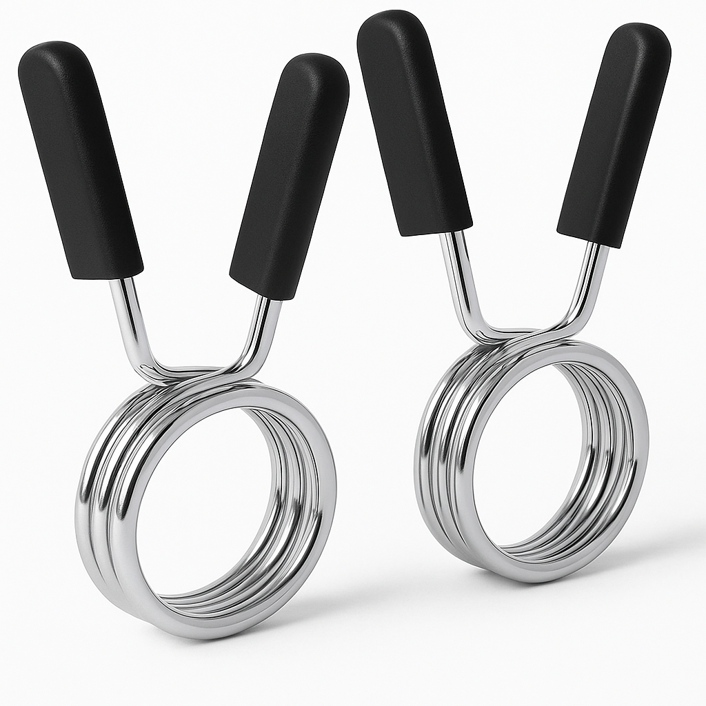 HAJEX Olympic and Standard Barbell Bars with Bearings and High Loading Capacity