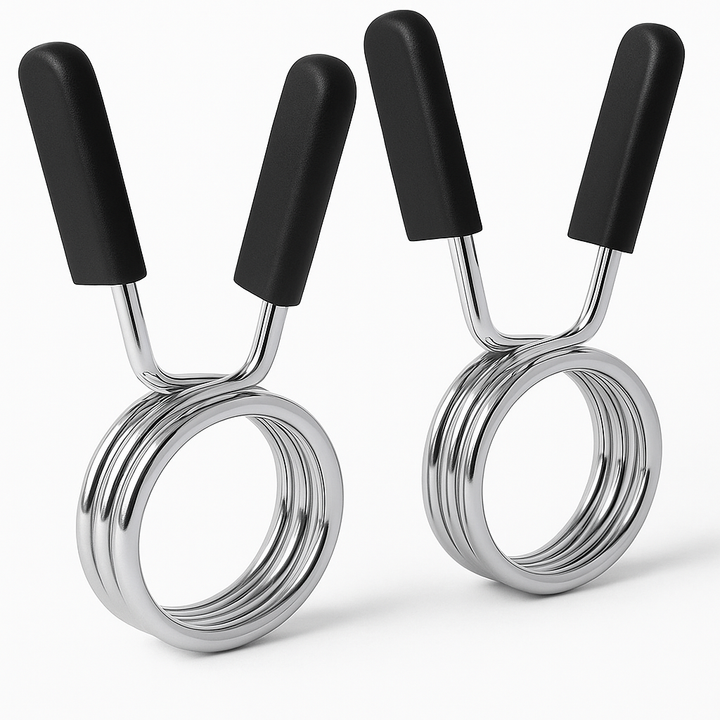 HAJEX Olympic and Standard Barbell Bars with Bearings and High Loading Capacity