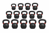 HAJEX cast iron and PVC kettlebells