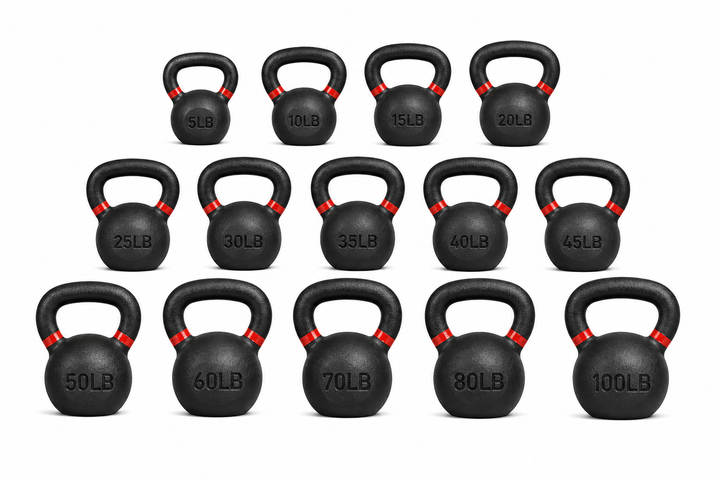 Kettlebells - 5lb to 100lb