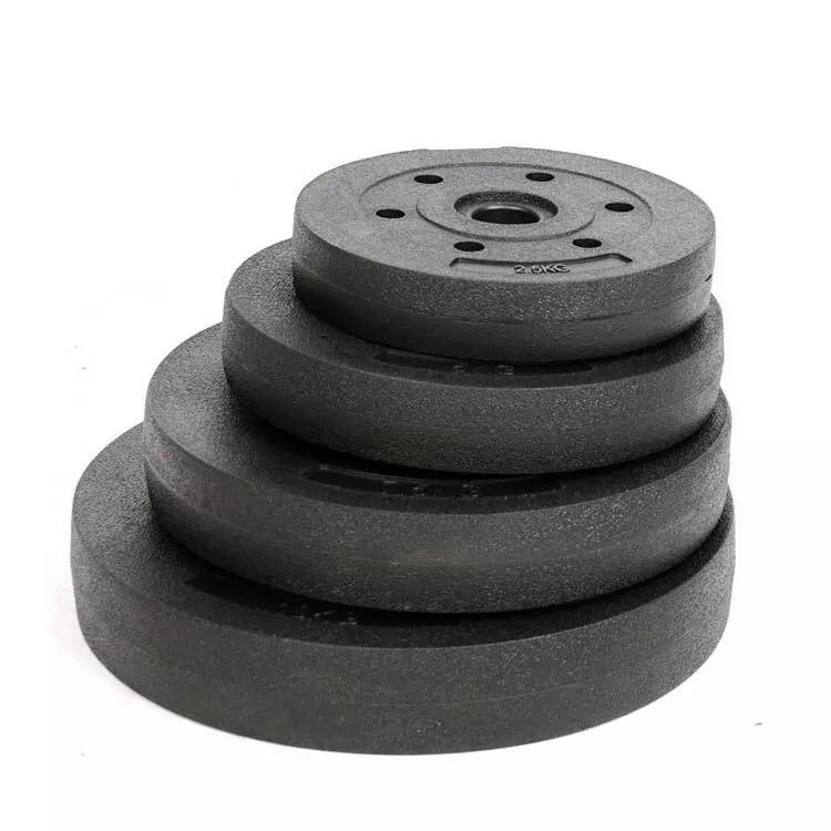 PVC Coated Plastic Weight Plates 30mm stack