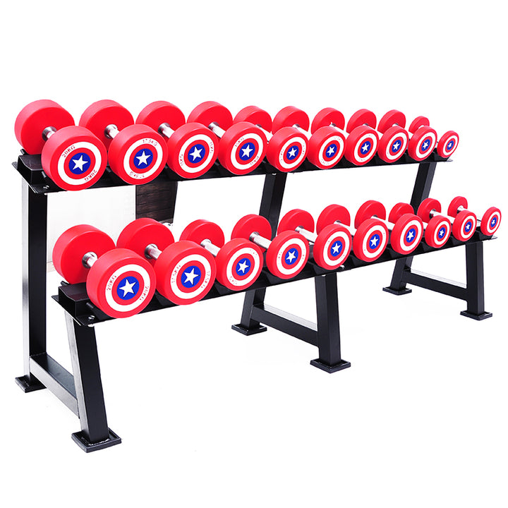 The Great Captain America dumbbell