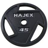Tri Grip Cast Iron Weight Plates