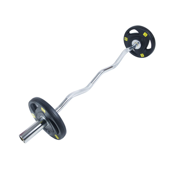 Weightlifting Curled 1.2m (50mm diameter) Barbell Bar