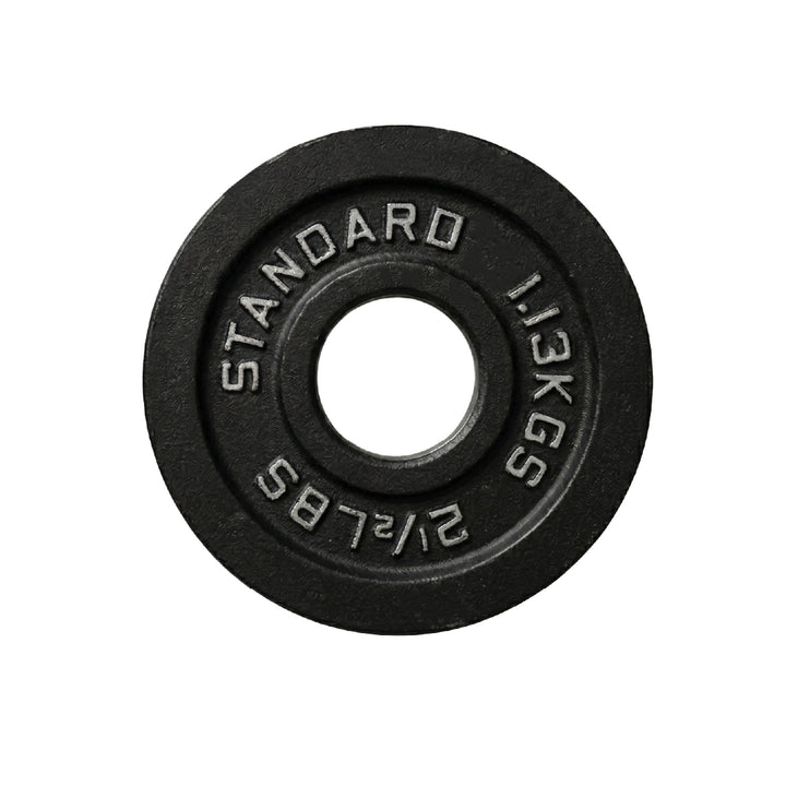 Cast Iron Weight Plates - Standard, Olympic in LBs, KGs