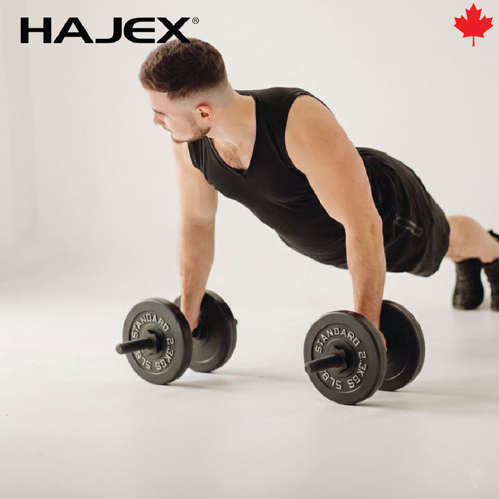 Cast Iron Weight Plates - Standard, Olympic in LBs, KGs