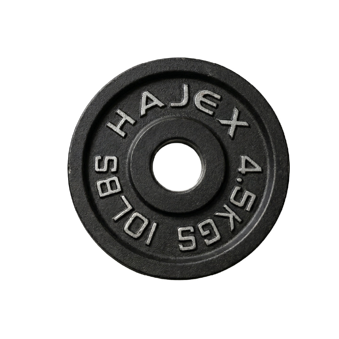 Cast Iron Weight Plates - Standard, Olympic in LBs, KGs