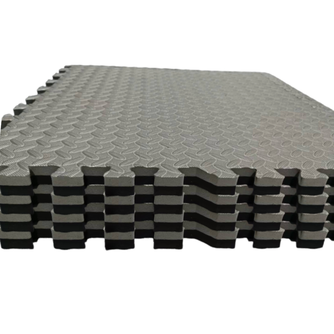 black grey eva mats pack of 4