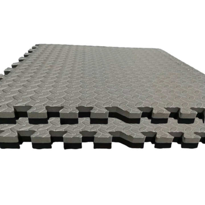 black grey eva mat pack of 2 tiles