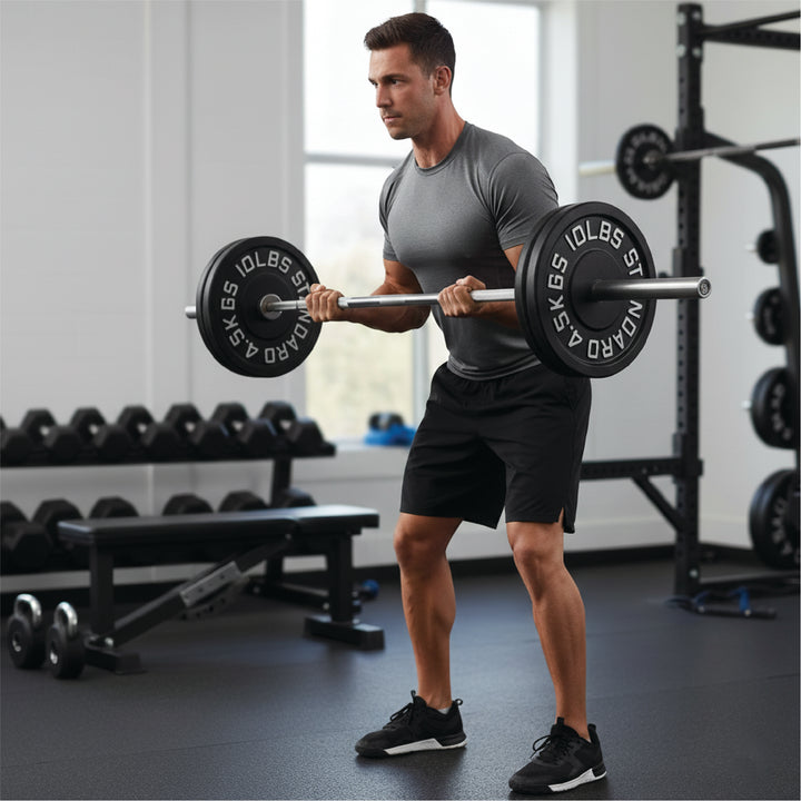 Cast Iron Weight Plates - Standard, Olympic in LBs, KGs