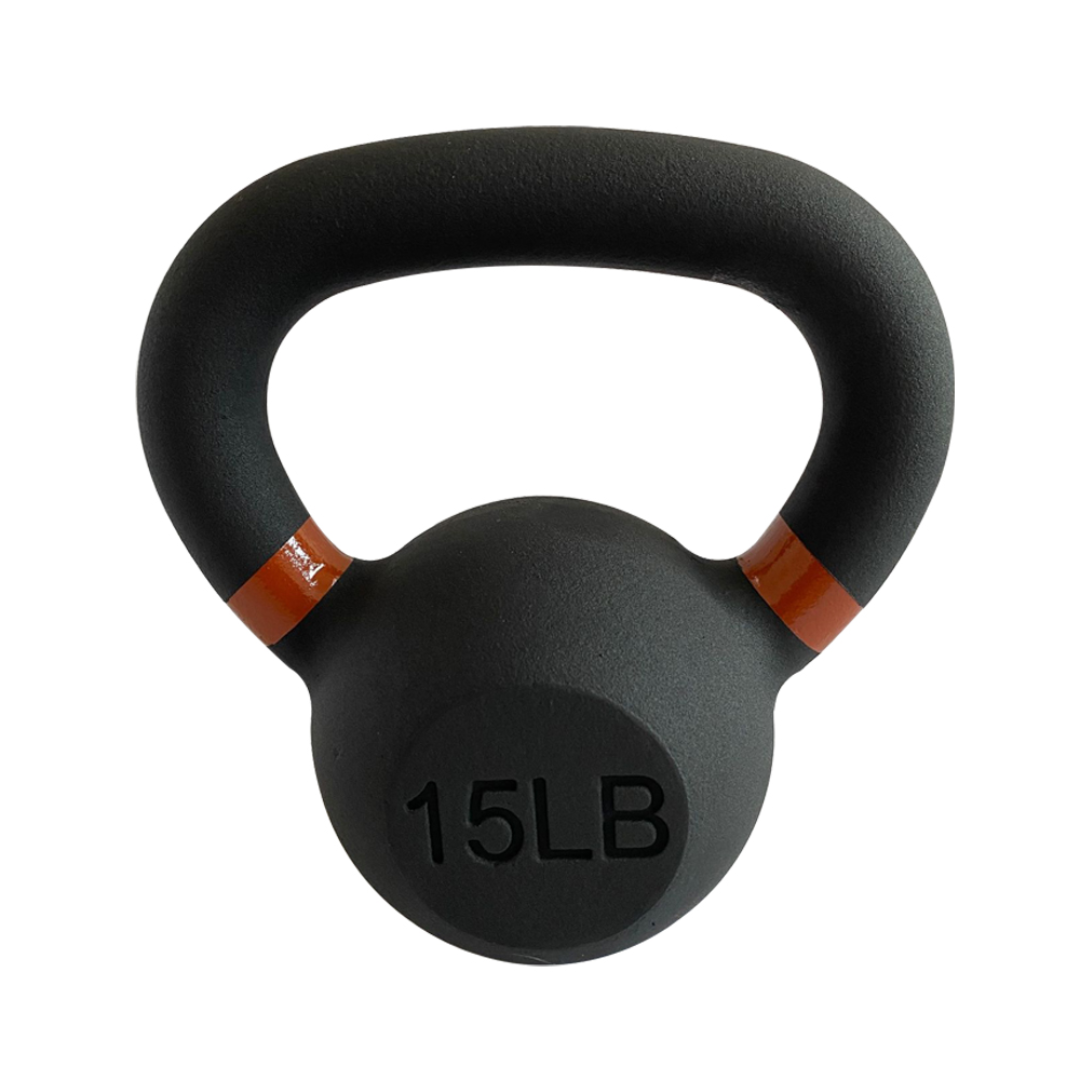 HAJEX Cast Iron Kettlebell 15 LB 6.80 KG (2)