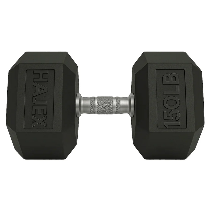 HAJEX Rubber Hex Dumbbells in Canada (2.5 to 150 LB) - Performance Series
